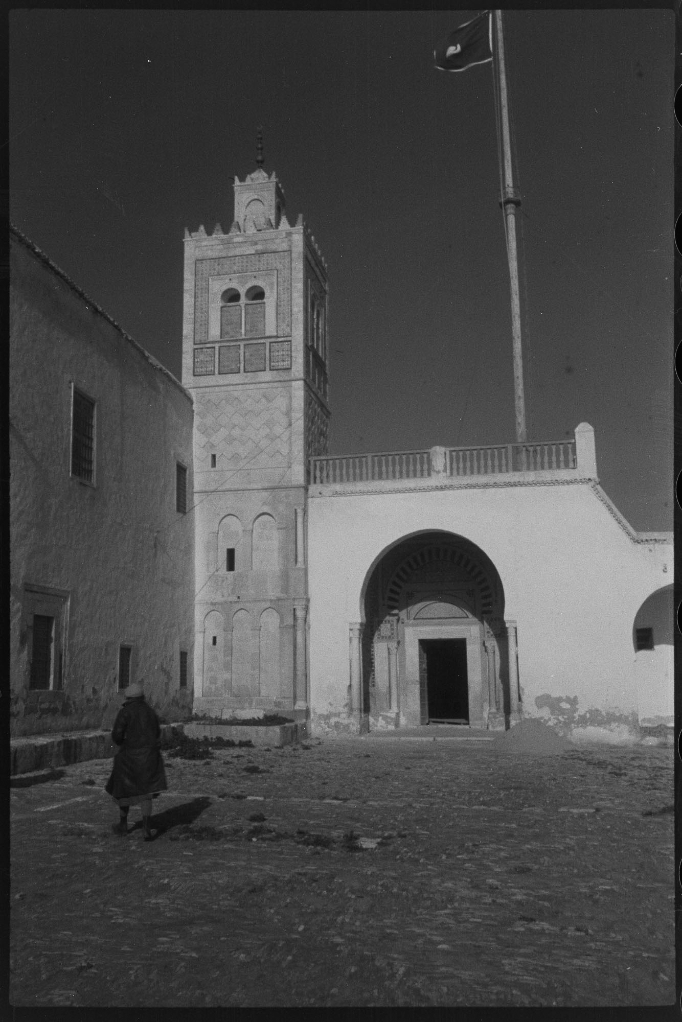 Clara at Zawiya of Sidi Sahib (Mosque of the Barber), Kairouan, Tunisia