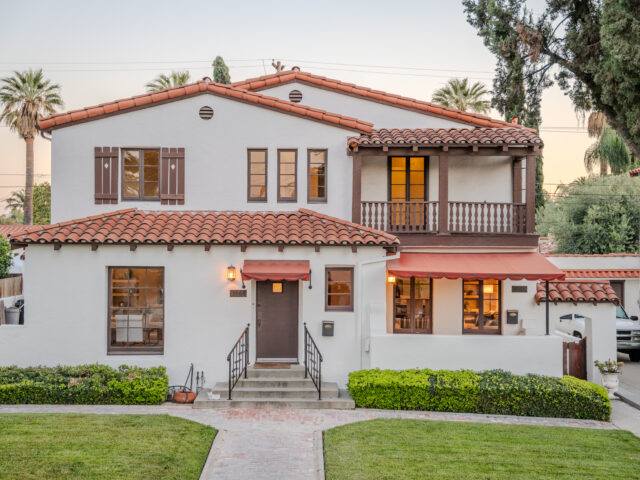 1930 Spanish Revival Duplex in the Wood Streets Neighborhood Conservation Area